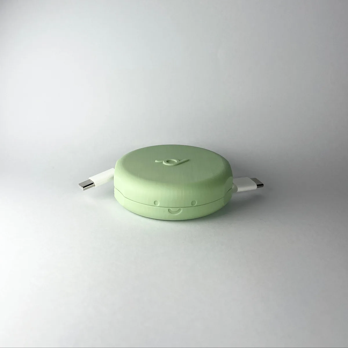 Green Pebbl 1 Mini cable organiser