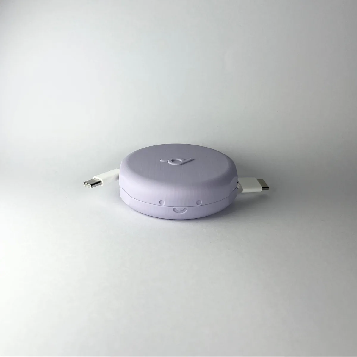 Lilac Pebbl 1 Mini cable organiser