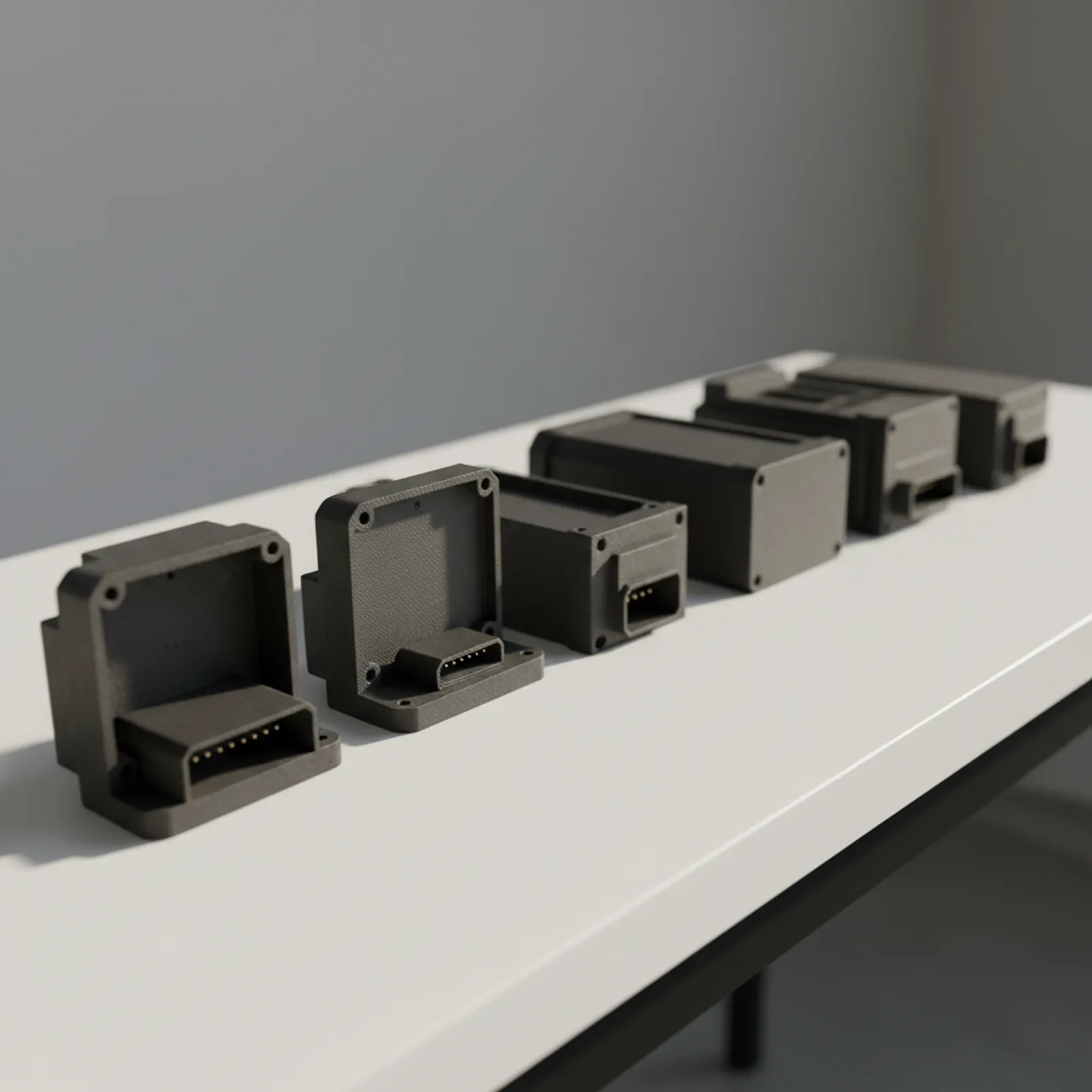 Flame-retardant 3D-printed electrical and EV components