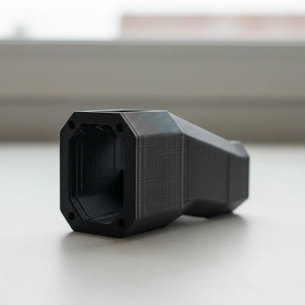 A 3D-printed PA612-CF UAV drone structural arm bracket