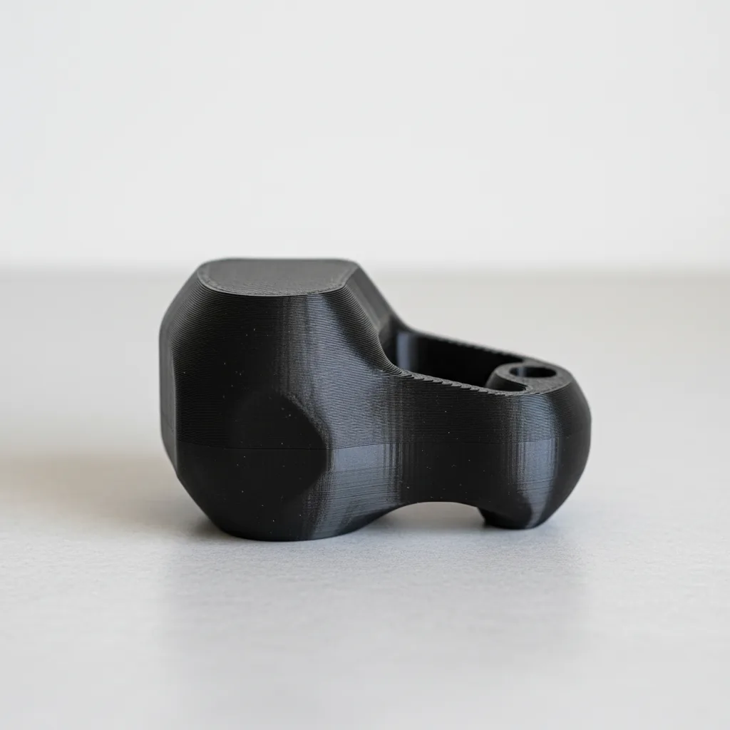 A 3D-printed PA612-CF robotic structural component