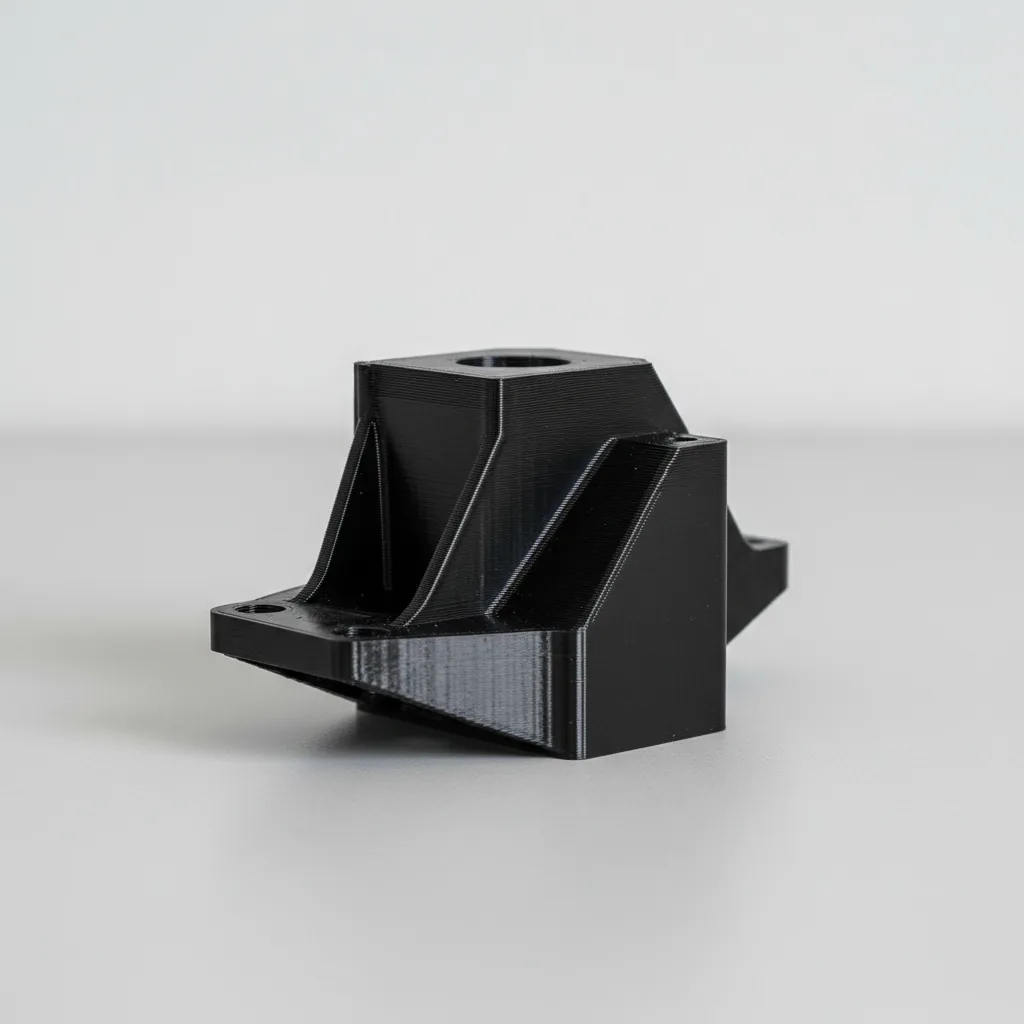 A 3D-printed PET-CF automotive under-bonnet mounting bracket