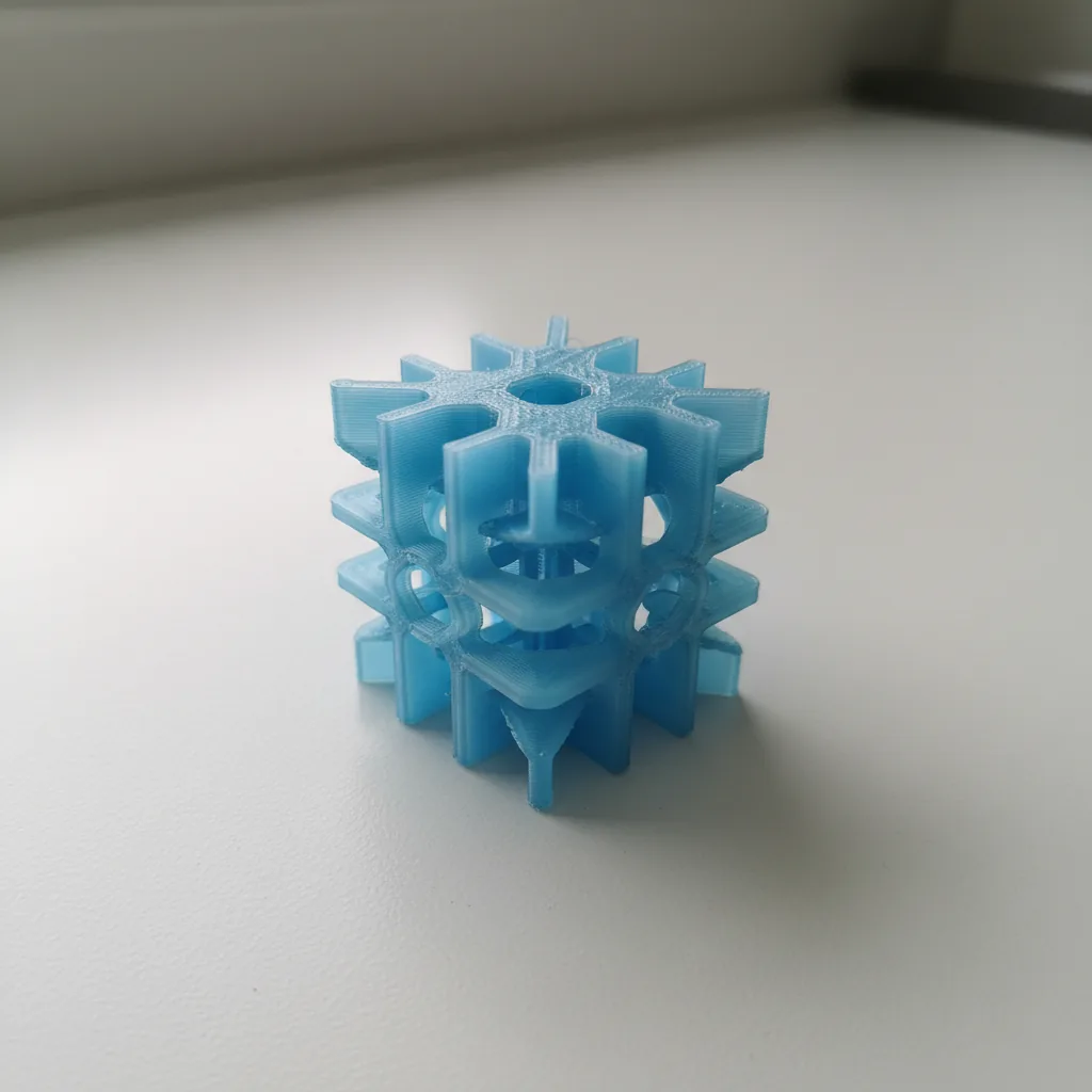 A 3D-printed PETG+ drone arm vibration mount