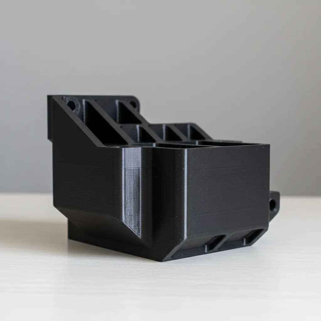 A 3D-printed PPS-CF EV battery-pack structural bracket