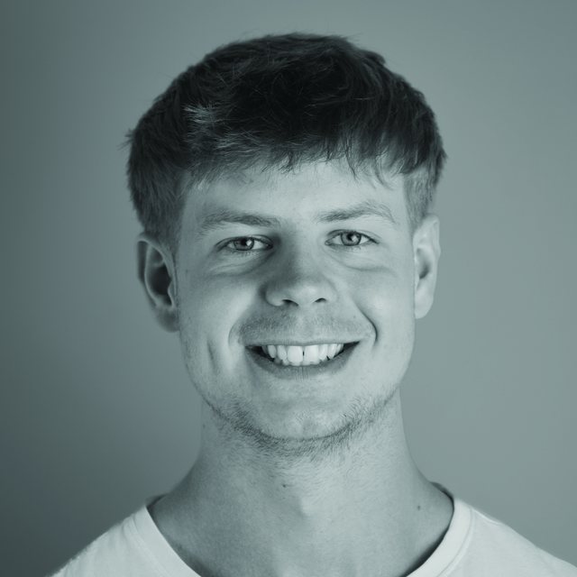 James, co-founder of 3D Printing Express · black-and-white portrait