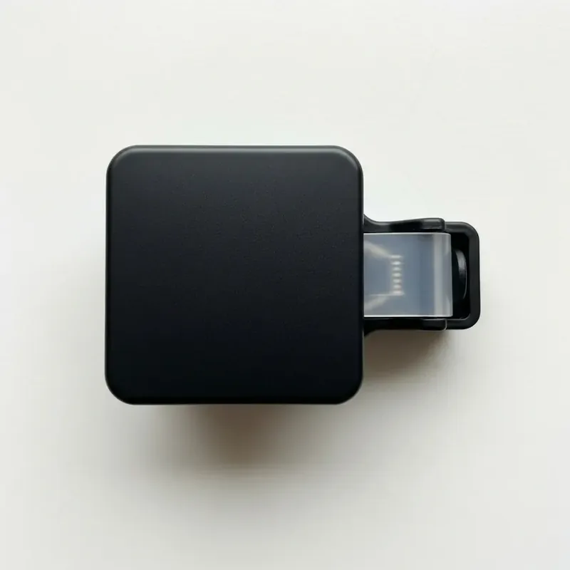 3D-printed mounting bracket with one-piece flexure detail