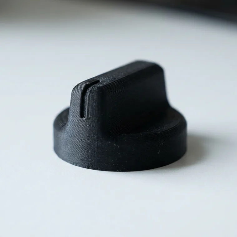 3D printed matte black replacement cooker knob